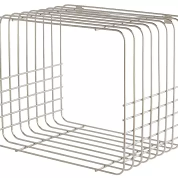 Mette Ditmer - Store-It hylde kort, Krom Mette Ditmer - Store-It hylde kort, Krom