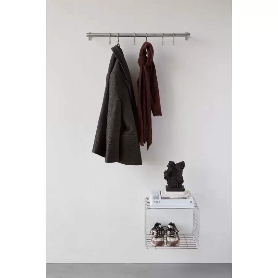 Mette Ditmer - Wire Rack Short, Krom