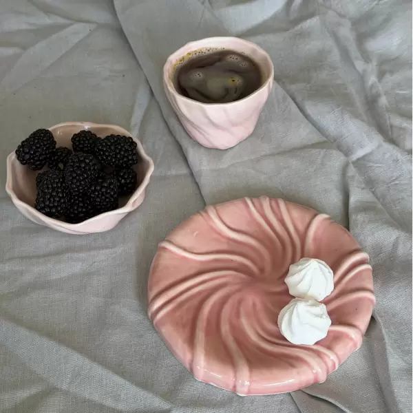 Atelier Maree - Tidevandstallerken, Rosa