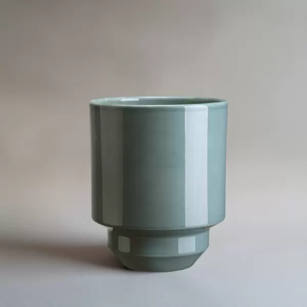 Bergs Potter - Ø:21 The Hoff Pot, Misty Blue - Hent selv Bergs Potter - Ø:21 The Hoff Pot, Misty Blue - Hent selv