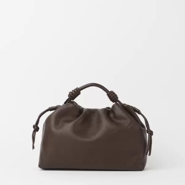 O My Bag - Kiki Midi, Chocolate Soft Grain Leather O My Bag - Kiki Midi, Chocolate Soft Grain Leather