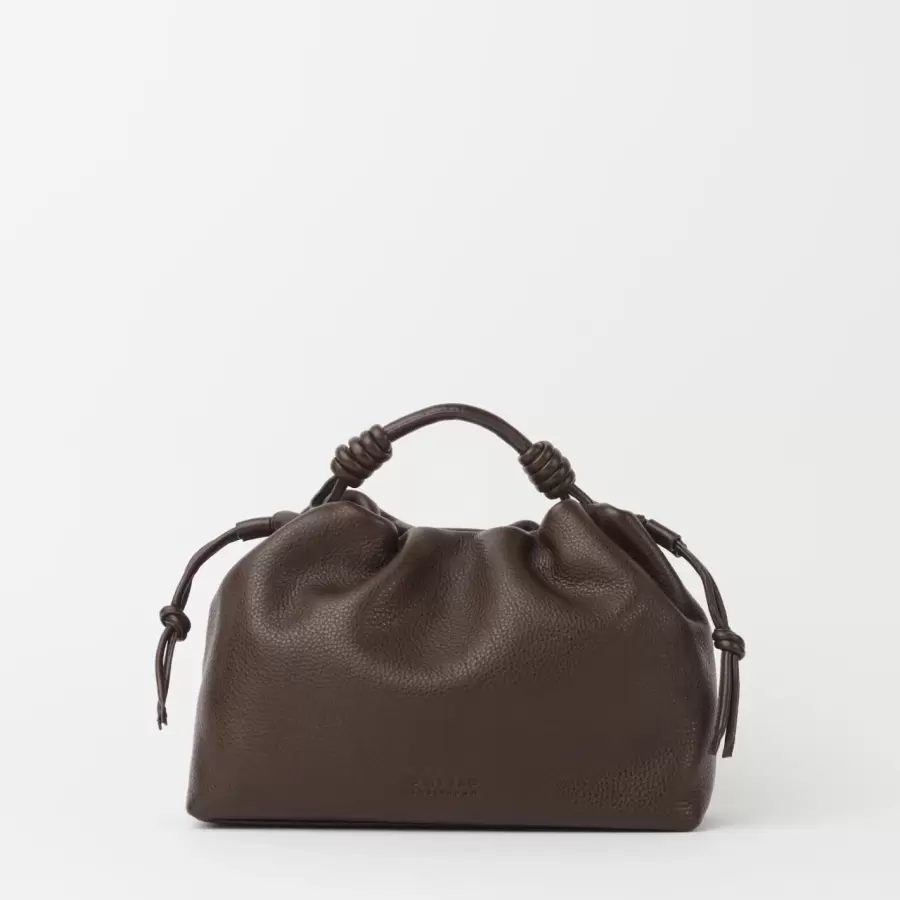 O My Bag - Kiki Midi, Chocolate Soft Grain Leather