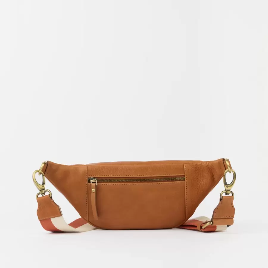 O My Bag - Niko Bum Bag, Wild Oak Soft Grain Leather