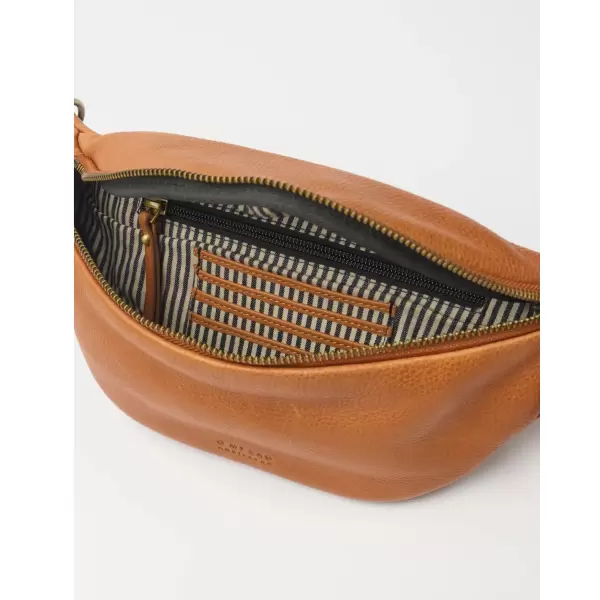 O My Bag - Niko Bum Bag, Wild Oak Soft Grain Leather