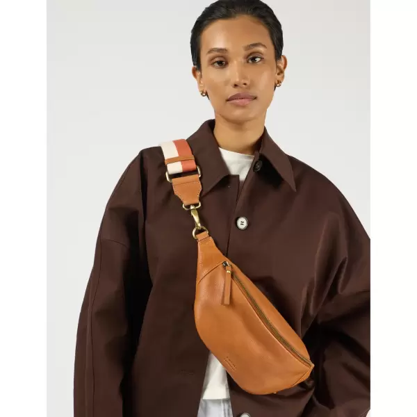 O My Bag - Niko Bum Bag, Wild Oak Soft Grain Leather