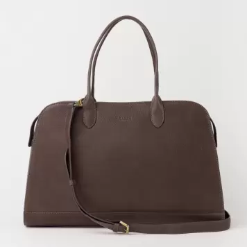 O My Bag - Alma 15"/16", Chocolate Soft Grain Leather O My Bag - Alma 15"/16", Chocolate Soft Grain Leather