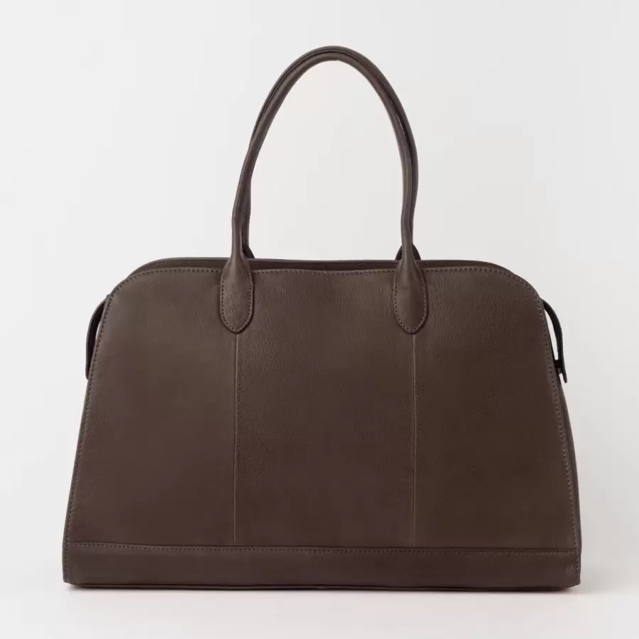 O My Bag - Alma 15"/16", Chocolate Soft Grain Leather