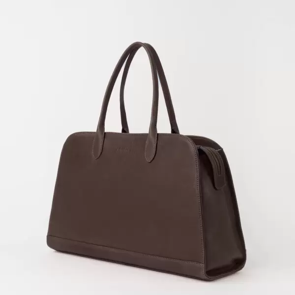 O My Bag - Alma 15"/16", Chocolate Soft Grain Leather O My Bag - Alma 15"/16", Chocolate Soft Grain Leather