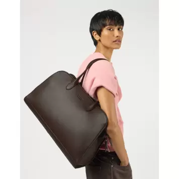 O My Bag - Alma passer til PC 15"/16", Chocolate Soft Grain Leather