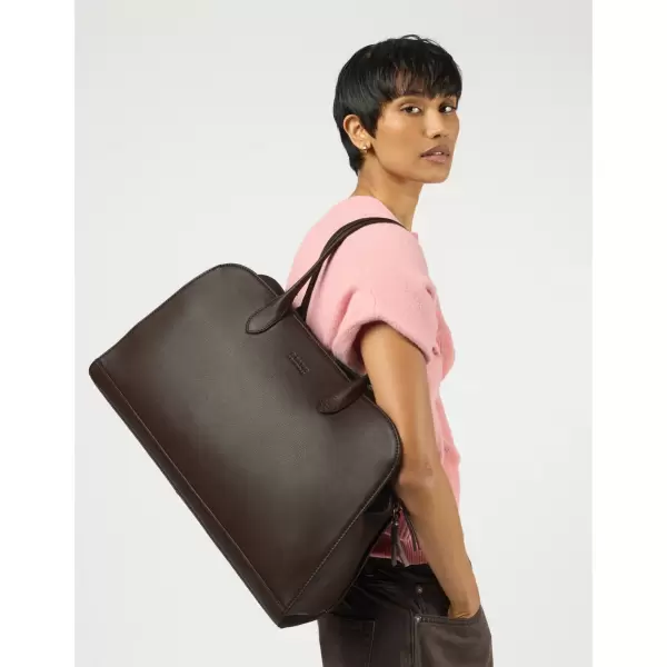 O My Bag - Alma passer til PC 15"/16", Chocolate Soft Grain Leather O My Bag - Alma passer til PC 15"/16", Chocolate Soft Grain Leather