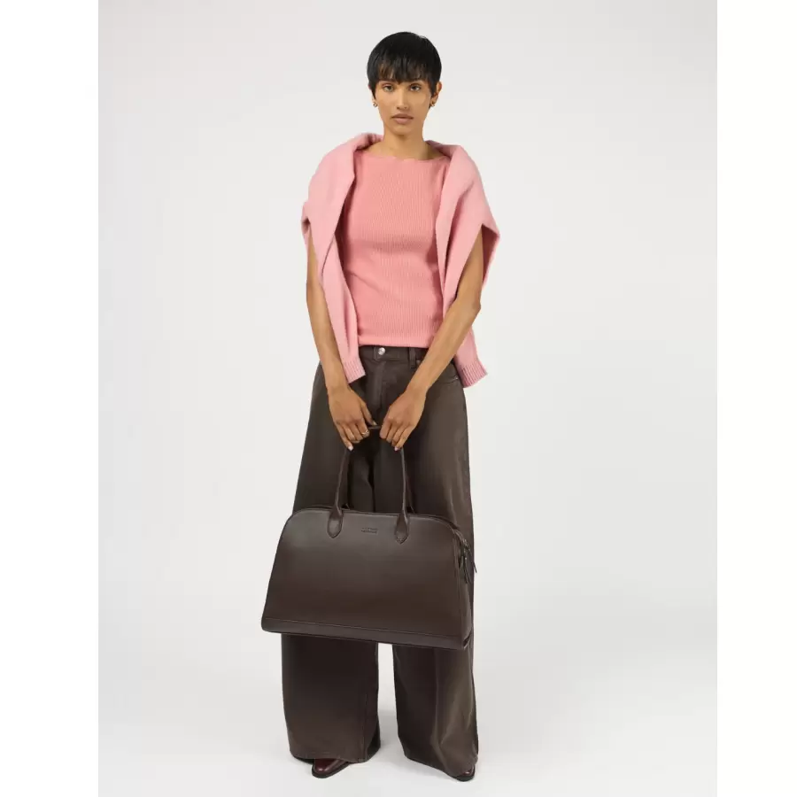 O My Bag - Alma passer til PC 15"/16", Chocolate Soft Grain Leather