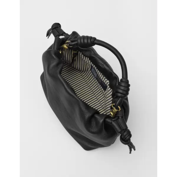 O My Bag - Kiki Mini, Black Soft Grain Leather