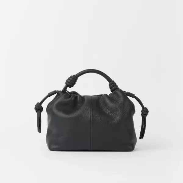 O My Bag - Kiki Mini, Black Soft Grain Leather