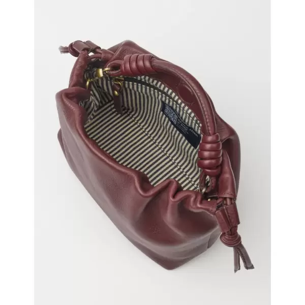 O My Bag - Kiki Mini, Dark Cherry Soft Grain Leather O My Bag - Kiki Mini, Dark Cherry Soft Grain Leather