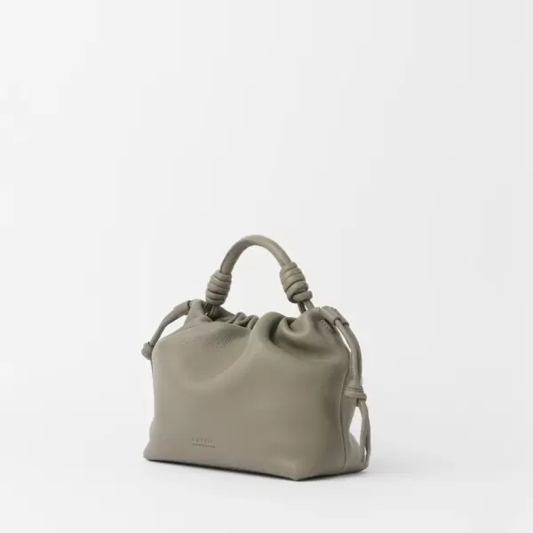 O My Bag - Kiki Mini, Dark Clay Soft Grain Leather