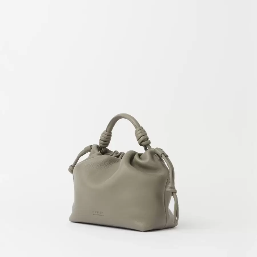 O My Bag - Kiki Mini, Dark Clay Soft Grain Leather