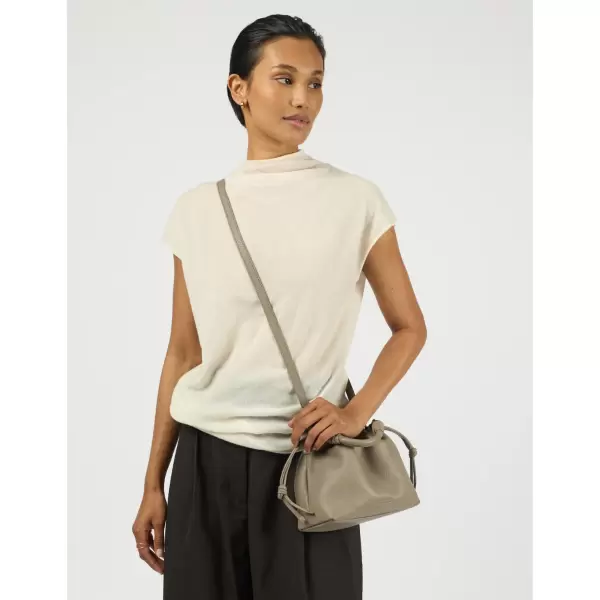 O My Bag - Kiki Mini, Dark Clay Soft Grain Leather