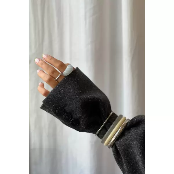 Pico - Armbånd Ray, Silverplated 4 mm.