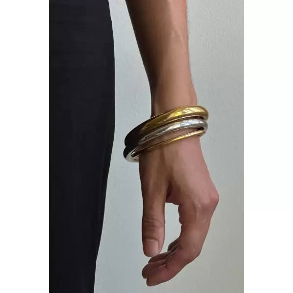 Pico - Ray Armbånd 10 mm, silverplated Pico - Ray Armbånd 10 mm, silverplated