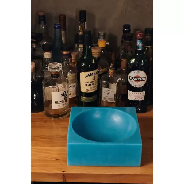 HK living - Pop Cube Large, Blue