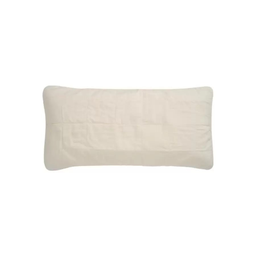 Ib Laursen - Quiltet Pudebetræk t/Gavlpude, Butter Cream 50*90