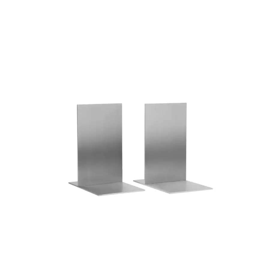 Ferm Living - Bogstøtter Lager, Aluminium 2 stk.