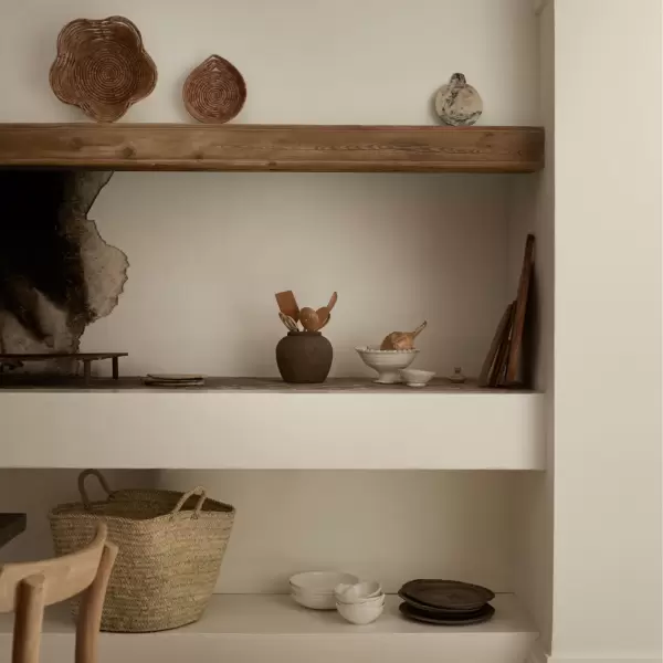TineK Home - Kurv Myra, Palmefibre Ø:32*8